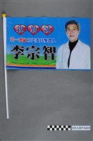 藏品(第8屆立法委員選舉候選人李宗智競選宣傳旗幟)的圖片