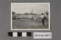 藏品(男子於基地內打羽球)的圖片