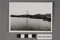 藏品(海軍基地碼頭海面遠山)的圖片