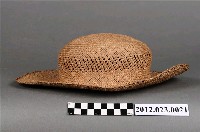 藏品(藺草編寬邊淑女帽)的圖片
