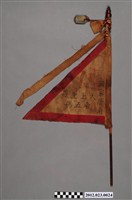 藏品(頭家厝角老五媽北港朝天宮進香旗)的圖片