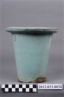 藏品(綠釉花盆)的圖片