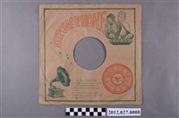 藏品(株式會社日本蓄音器商會的蟲膠唱片封套)的圖片