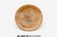 藏品(仙女圖竹製圓盤)的圖片