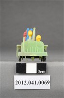 藏品(後座裝備機關槍軍用車玩具)的圖片