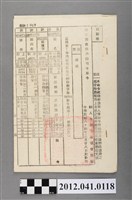 藏品(民國63年陸軍預備第六師司令部人事調動令)的圖片