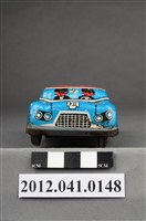 藏品(藍色警車造型玩具)的圖片