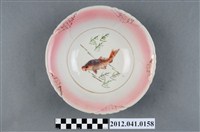 藏品(噴繪彩釉魚紋花口碗)的圖片