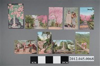 藏品(櫻之名所霧社彩色套裝明信片)的圖片