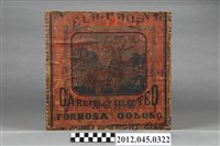 藏品(「DWINELL-WRIGHT」公司出品鹿標精選福爾摩沙烏龍茶木盒)的圖片