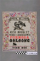 藏品(臺灣烏龍茶商標紙)的圖片