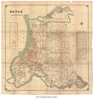 藏品(臺灣總督府〈一萬分一臺北市全圖〉)的圖片