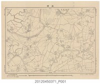 藏品(臨時臺灣土地調查局〈二萬分一堡圖－蒜頭〉)的圖片