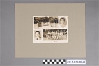 藏品(臺中市臺中國民學校棒球隊與冠軍獎座及冠軍賞旗合影留念)的圖片