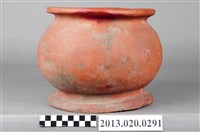 藏品(南投窯素燒陶香爐)的圖片