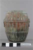 藏品(大甲東窯仿綁竹陶鼓凳)的圖片