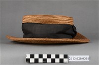 藏品(檜木皮編織呢龍帽)的圖片