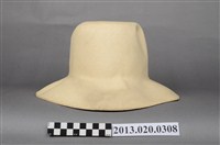 藏品(白色草編淑女帽)的圖片