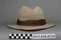 藏品(塑膠製編織涼帽)的圖片