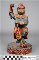 藏品(木刻大聖爺神像)的圖片