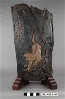 藏品(李松林老虎屏風)的圖片