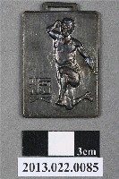 藏品(第11屆全省暨第3屆國校教員田徑賽大會第3名獎牌)的圖片