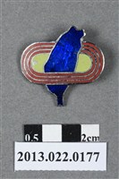 藏品(臺灣省田徑賽紀念徽章)的圖片