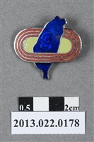 藏品(臺灣省田徑賽紀念徽章)的圖片