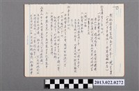 藏品(張星賢自傳〈我的體育生活五十餘年 〉摘要原稿)的圖片