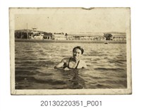 藏品(張星賢堂兄張星建游泳照)的圖片