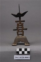 藏品(喜字燭臺)的圖片