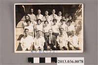 藏品(李德生先生與新竹縣民政局同仁合影)的圖片