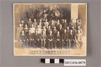 藏品(李德生先生民國37年新竹區署元旦紀念合影)的圖片