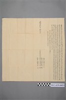 藏品(陳佾官立賣土地田園契字)的圖片