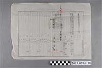 藏品(曾文郡麻豆街陳連瑞之戶口調查簿)的圖片