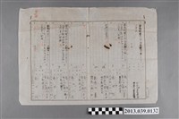 藏品(曾文郡麻豆街寮仔廓鄭世昌家族戶口調查簿)的圖片