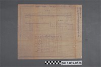 藏品(嘉南大圳農田水利會〈民國35年度斗南林內道九芎林橋換橋板工程設計圖〉)的圖片
