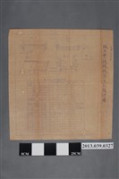 藏品(嘉南大圳農田水利會〈民國35年度林內第一號橋改築工程設計圖〉)的圖片