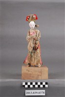 藏品(紙糊文身小生人偶)的圖片