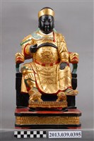 藏品(木刻吳府千歲神像)的圖片
