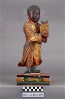 藏品(木刻旁祀印童神像)的圖片