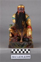藏品(木刻玄天上帝神像)的圖片