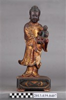 藏品(木刻鳥母婆姐神像)的圖片