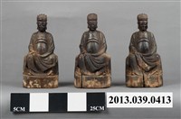 藏品(木刻三官大帝神像三尊)的圖片
