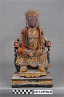 藏品(木刻郭聖王神像)的圖片