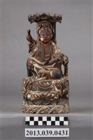 藏品(木刻觀音神像)的圖片