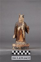 藏品(木刻太監神像)的圖片