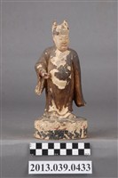 藏品(木刻太監神像)的圖片