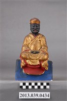 藏品(木刻清水祖師神像)的圖片