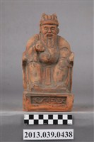 藏品(磚燒臺南米街土地公神像)的圖片